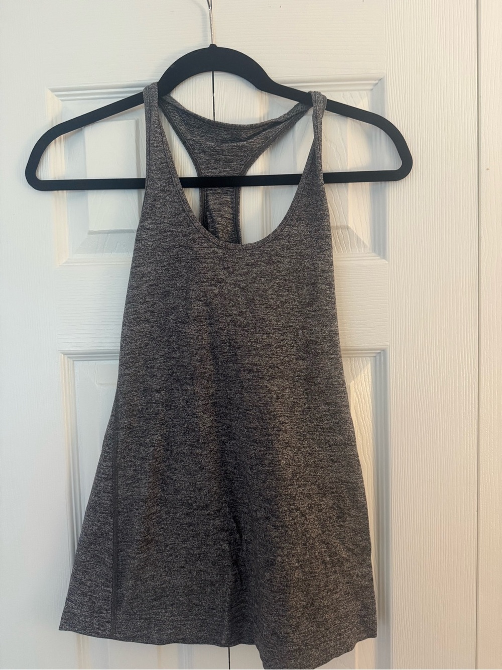 lululemon athletica Heather Gray Racerback Tank
